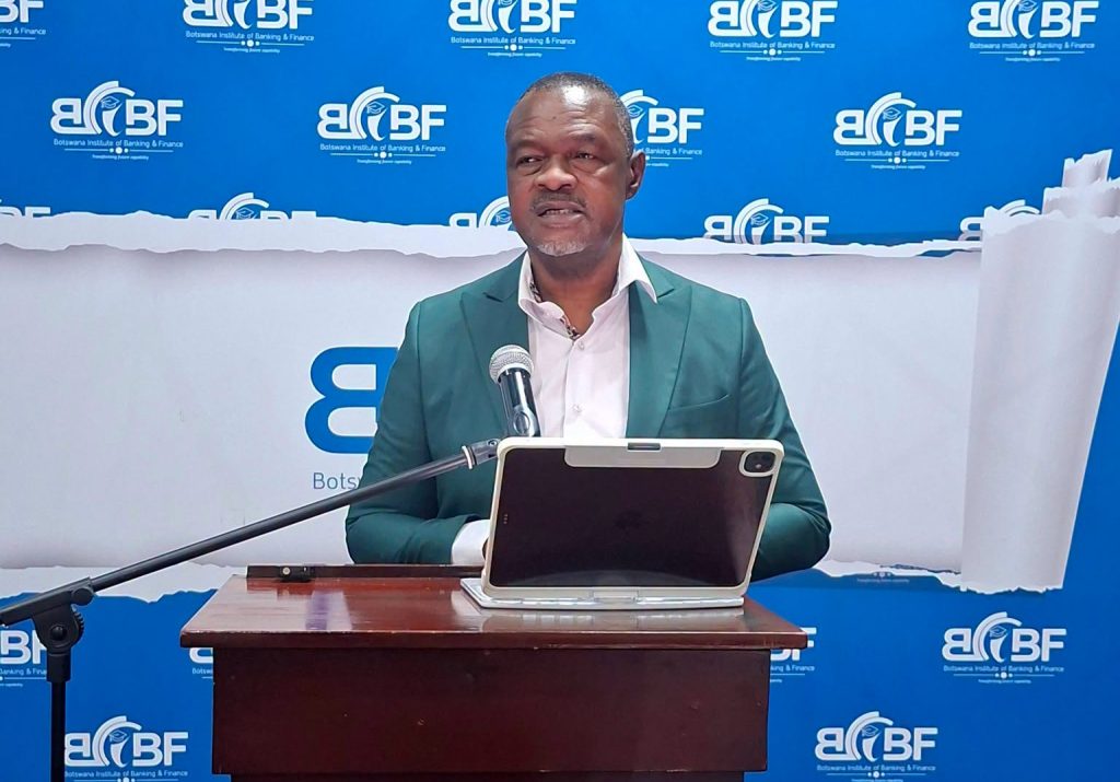 Mr Menyatso, Managing Director of BIBF.