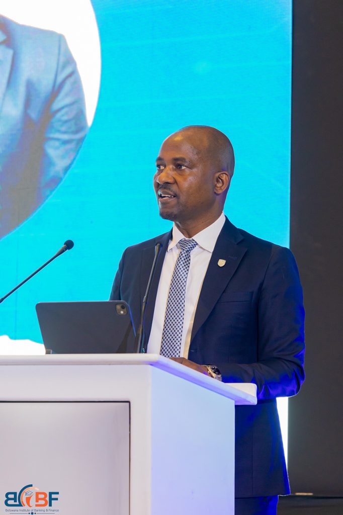 Mr. Chose Modise, Chief Executive Officer of Stanbic Bank Botswana 